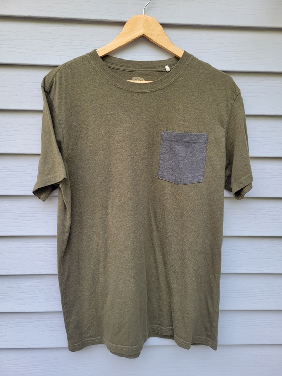 Prana Other - Men's Olive Green Pocket T-Shirt - prAna Size Medium